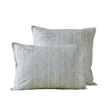 Taie d'oreiller brodée Spitzberg - Sylvie Thiriez