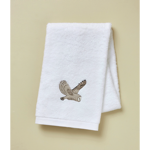 Éponge brodée L'Envol blanc - Sylvie Thiriez