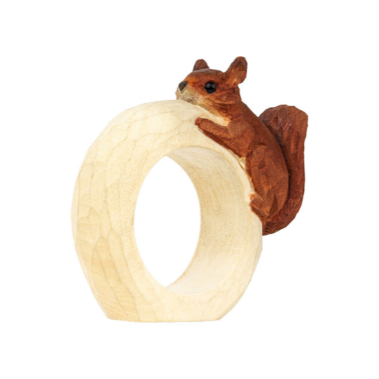 Rond de serviette - Écureuil mini