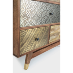 Commode 7 tiroirs Dhaval - bois 