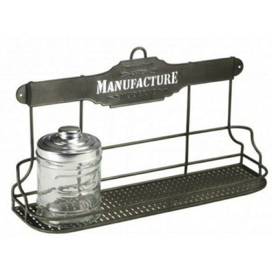 Etagere 4 pots gris - Comptoir de Famille
