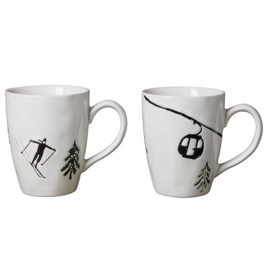 Set de 2 Mugs Slalom - Chehoma