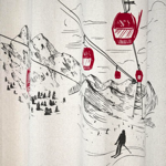 Pan de rideau Villard Écru - 140x260