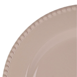 Assiette plate Perlia rose - Côté Table