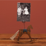 Porte photo cheval à bascule - Chehoma
