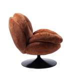 Fauteuil Memento - Orange brûlé / Pied Noir