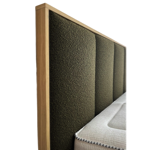 Tête de lit Fence 180 H130 - Ascot Olive/chêne