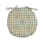 Galette de chaise Campagne Sauge D40 - Comptoir de Famille