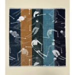 Carré éponge Après-ski - 50x50 - Sylvie Thiriez