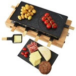Appareil à raclette Grill &amp; Crêpes 8 personnes