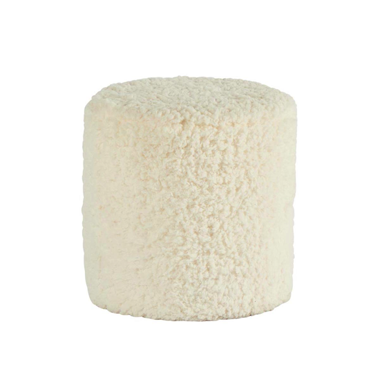 Pouf Snow blanc POUFSNOW - Casita