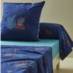 Drap housse imprimé Océan - Sylvie Thiriez