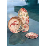 Set de 2 plats ovale 24x15 en mélamine - Sea Life