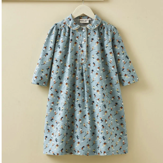 Chemise de nuit enfant Après-ski - Sylvie Thiriez