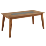 Table RIVA en chne massif  RIVTA 180 - Casita