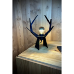 Mr Cerf - Lampe à poser Noire - Altiligne
