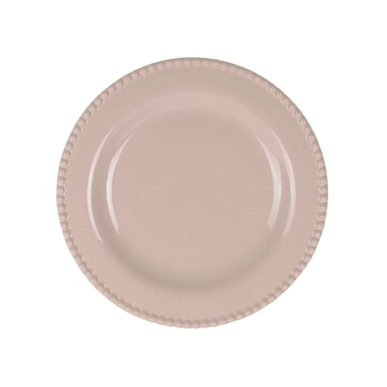 Assiette à dessert Perlia rose - Côté Table