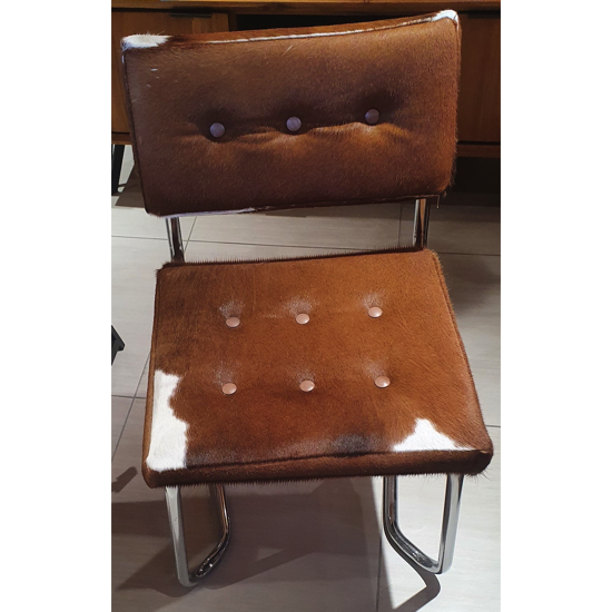 Chaise structure souple vache naturelle - Kare Design