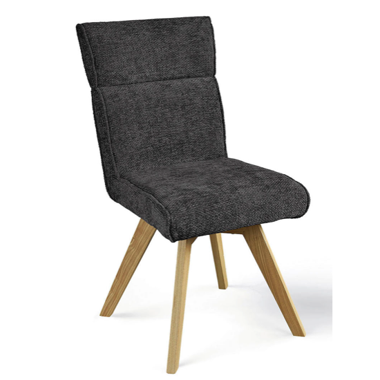 Chaise Ambre pivotante pieds Bois