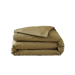 Housse de couette percale unie Vert Avocat  - Sylvie Thiriez