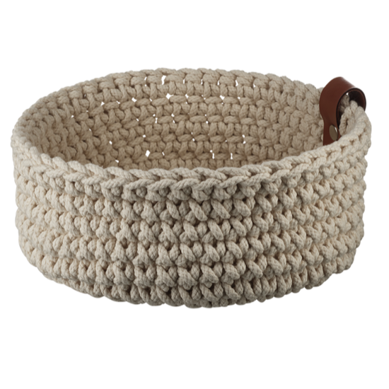 Panier en coton écru - L - Asa Sélection