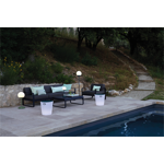 Fauteuil Bellevie coussin Gris Flanelle - Fermob 