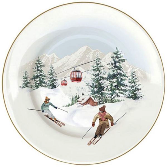 Assiette à dessert Ø19 - Chalet