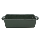 Plat à four festonné carré Romarin 29x25 cm - Côté Table