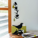 Support mural Oiseaux
