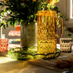 Carafe Vanity - &quot;Terra&quot; Saffron yellow