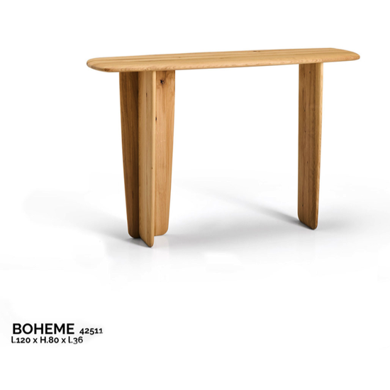 Console Bohème - chene massif L120 x H80 x l36