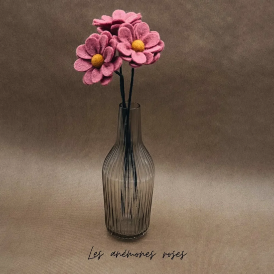 Branche d'Anémones roses