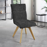 Chaise Ambre pivotante pieds Bois