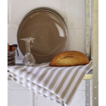 Nappe enduite Popote Naturel - 170x200 - Sylvie Thiriez