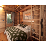 Coussin 50x50 en laine vert - Edelweiss 