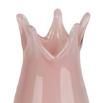 Vase Tulipa Rose et vert Ø12/H32 - Côté Table