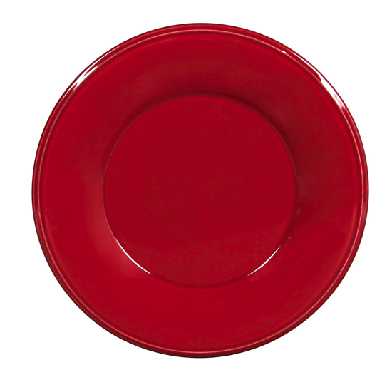 Assiette dessert Ø23,5 cm - CONSTANCE ROUGE - Côté Table 