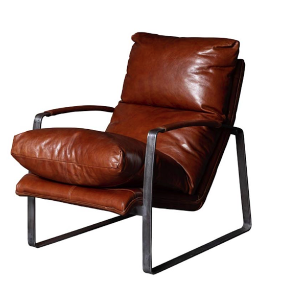 Fauteuil en cuir Homy - Chehoma