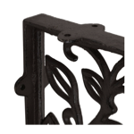 Équerre en fonte Laurier brun 18 - Comptoir de Famille 