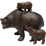 Figurine Décorative Bear Family 20Cm