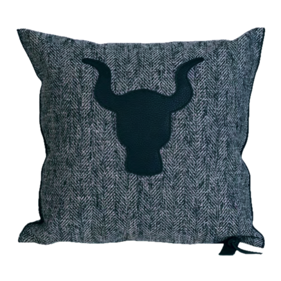 Coussin Trevias Ardoise 45x45