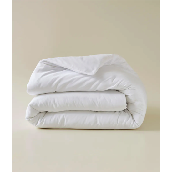 Housse de couette Satin/Lyocell Blanc douceur - Sylvie Thiriez
