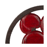 Dessous de plat Damier rouge &amp; vert - Comptoir de Famille