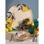 Set de 2 assiettes plates Ø27 en mélamine - Limù