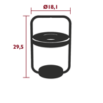 Lampe Ulli H30 Fermob