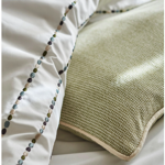 Housse de couette brodée En pointillés - Sylvie Thiriez