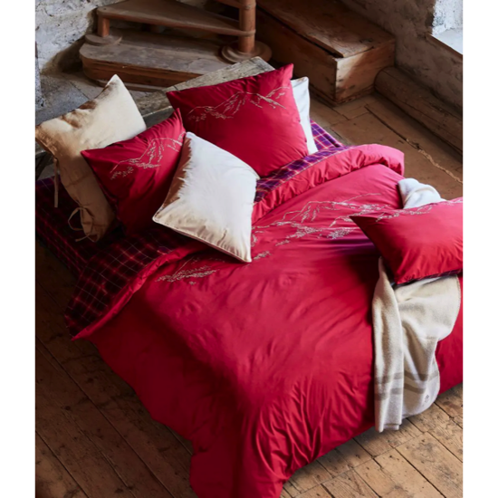 Housse de couette brodée Grandeur Nature - Sylvie Thiriez