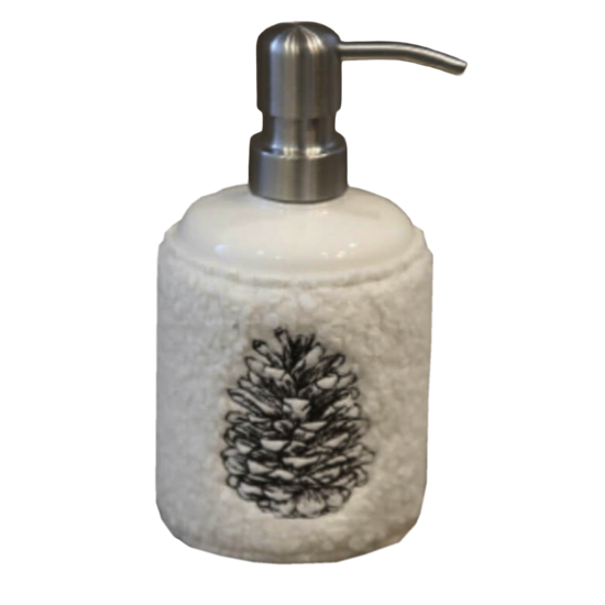 Distributeur savon bouclette Pomme de pin - Catia Luca