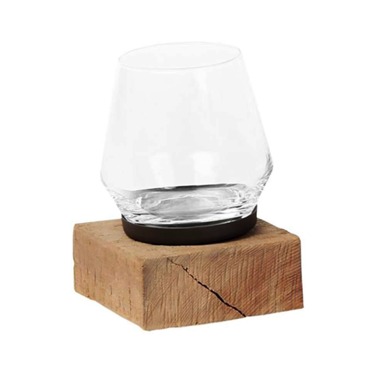 Photophore Eiche bois naturel - H25