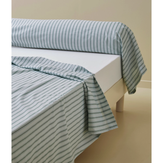Drap plat imprimée L'Oliveraie - Sylvie Thiriez 